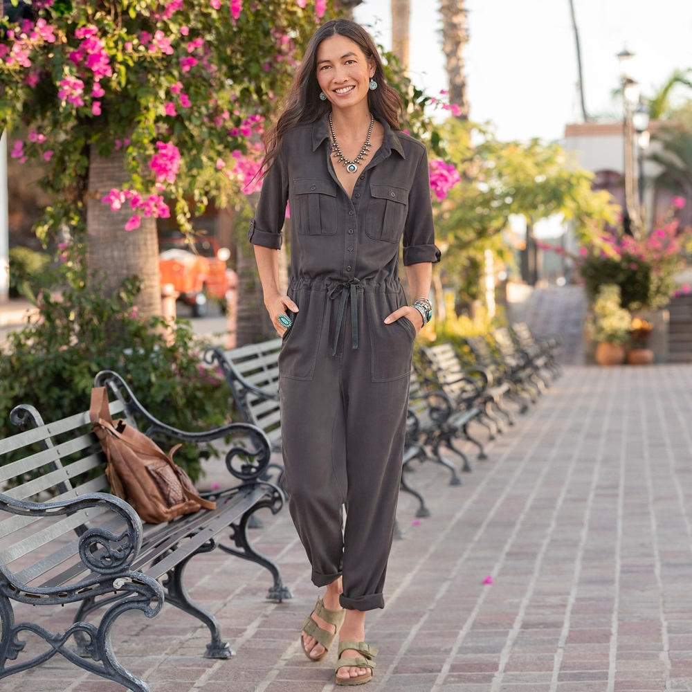 Stylish Gray Jumpsuit for Women